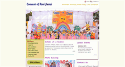 Desktop Screenshot of conventofranijhansi.com
